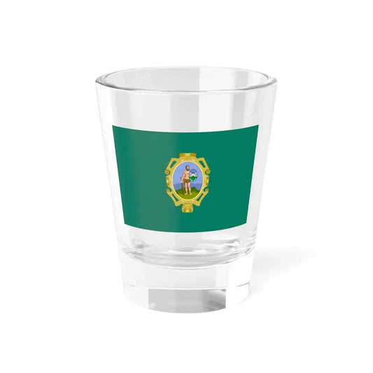 Flag of Huanta (Peru) Shot Glass 1.5oz 1.5oz - Go Mug Yourself