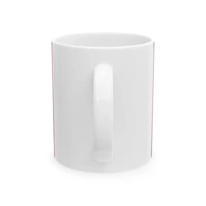 Flag of Huanuco 1812 (Peru) White Coffee Mug - Go Mug Yourself