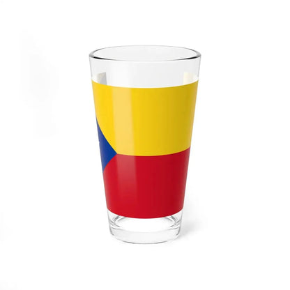 Flag of Huaquillas (Ecuador) Pint Glass 16oz 16oz - Go Mug Yourself