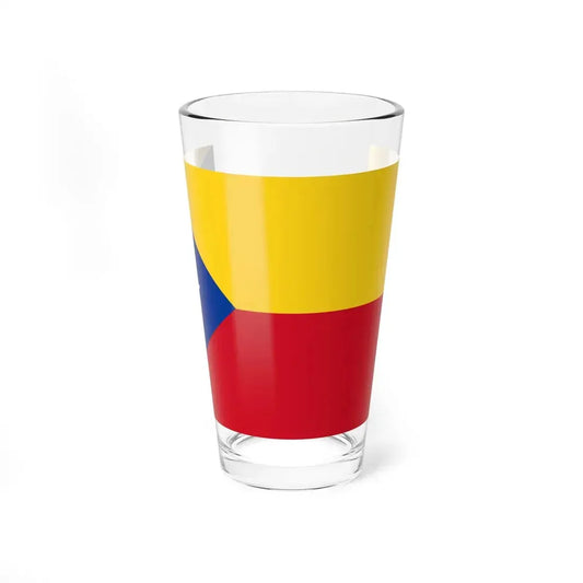Flag of Huaquillas (Ecuador) Pint Glass 16oz 16oz - Go Mug Yourself
