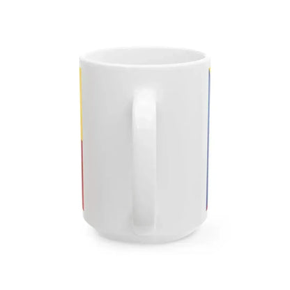 Flag of Huaquillas (Ecuador) White Coffee Mug - Go Mug Yourself