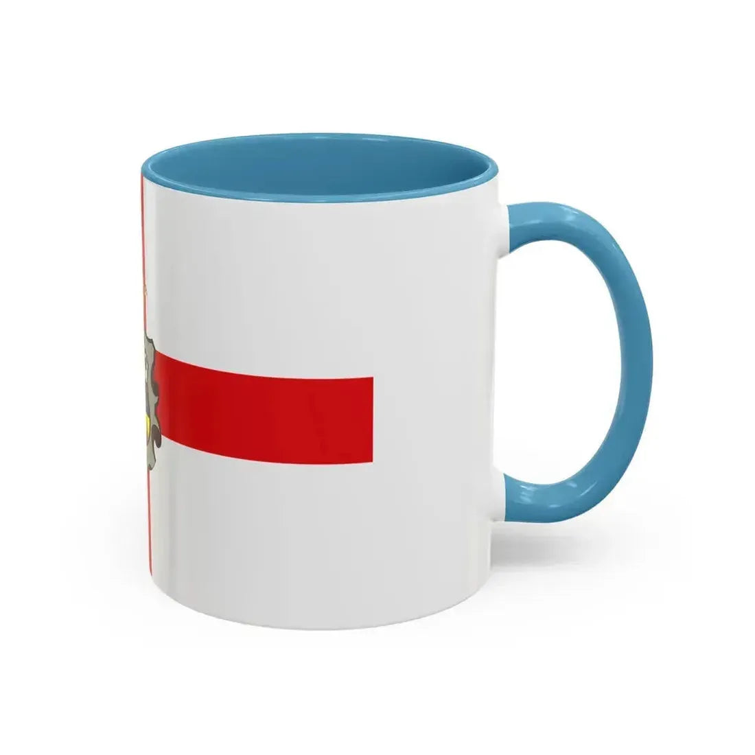 Flag of Huesca Spain - Accent Coffee Mug - Go Mug Yourself