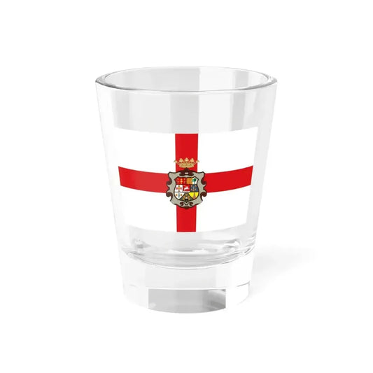Flag of Huesca Spain - Shot Glass 1.5oz 1.5oz - Go Mug Yourself
