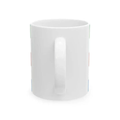 Flag of Huldenberg (Belgium) White Coffee Mug - Go Mug Yourself