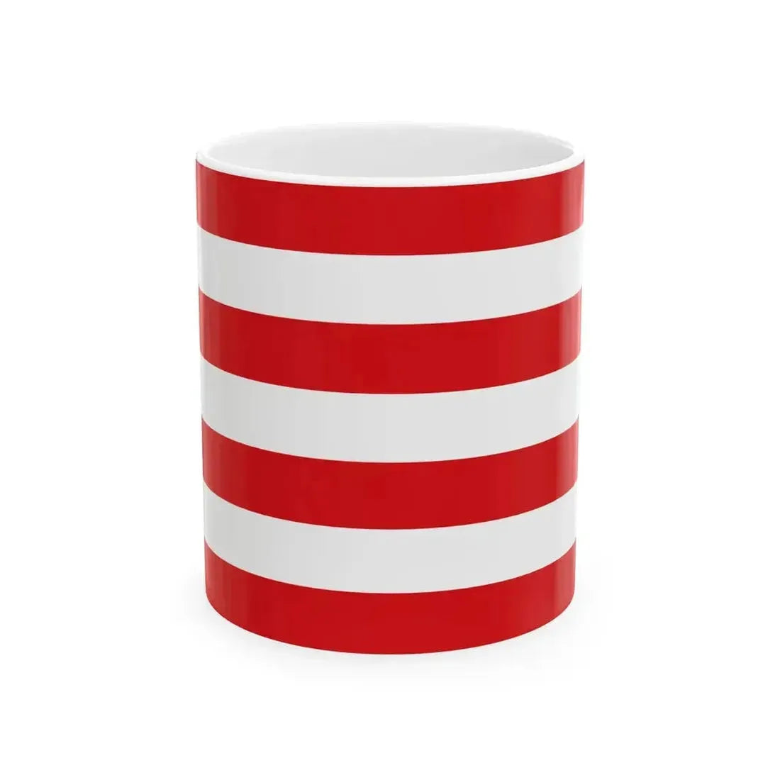 Flag of Hulshout (Belgium) White Coffee Mug 11oz - Go Mug Yourself