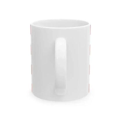 Flag of Hulshout (Belgium) White Coffee Mug - Go Mug Yourself