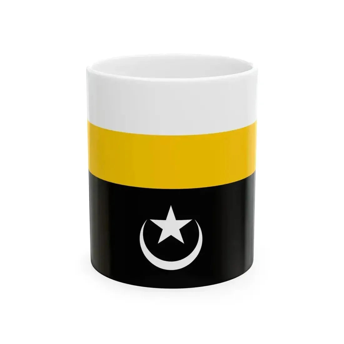 Flag of Hulu Perak Perak (Malaysia) White Coffee Mug 11oz - Go Mug Yourself