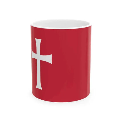 Flag of Hungary 11th-12th century rectangular (Hungary) White Coffee Mug 11oz - Go Mug Yourself