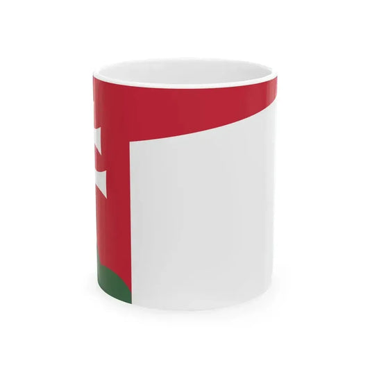 Flag of Hungary 13th century (Hungary) White Coffee Mug 11oz - Go Mug Yourself