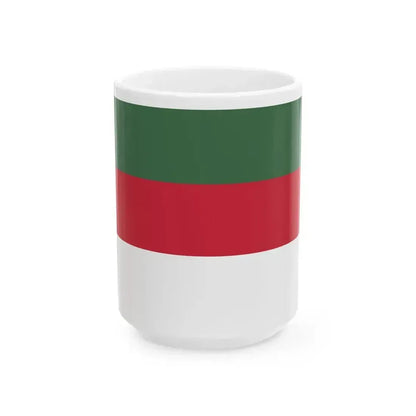 Flag of Hungary 1794 proposal (Hungary) White Coffee Mug 15oz - Go Mug Yourself