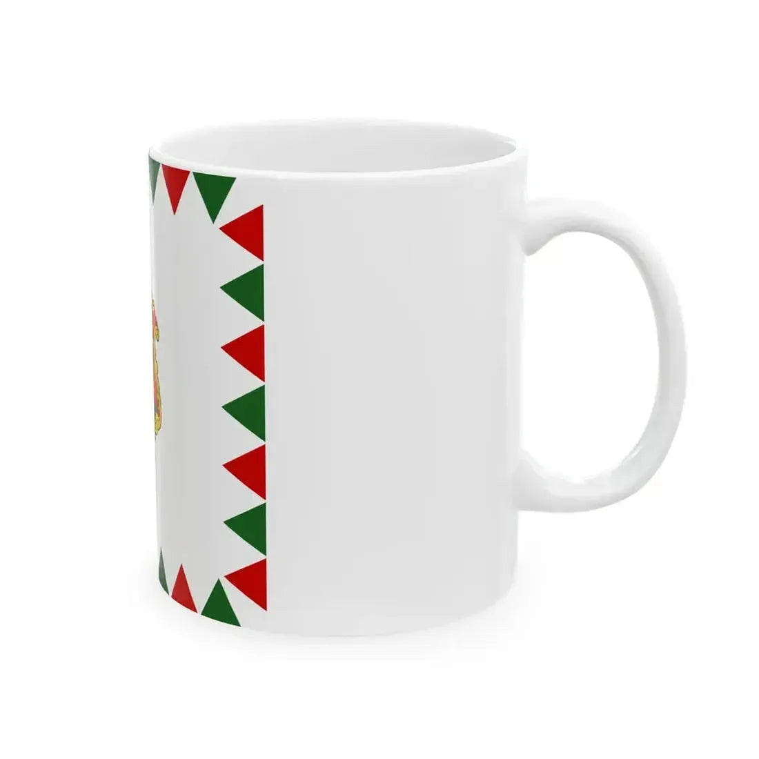 Flag of Hungary 1848 (Hungary) White Coffee Mug - Go Mug Yourself