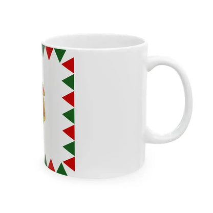 Flag of Hungary 1848 (Hungary) White Coffee Mug - Go Mug Yourself