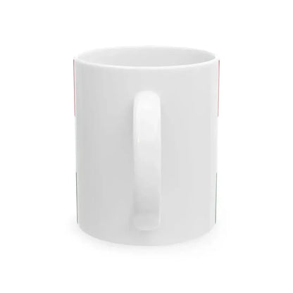 Flag of Hungary 1896-1915 3-2 aspect ratio (Austria) White Coffee Mug - Go Mug Yourself