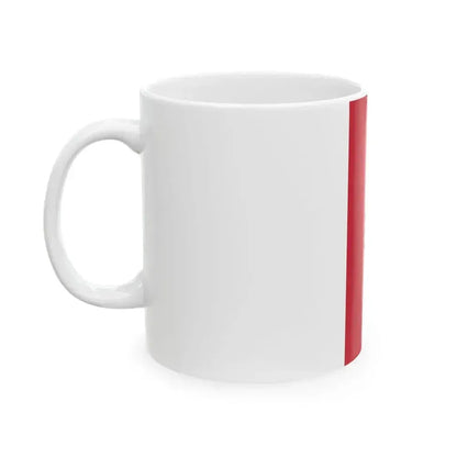 Flag of Hungary 1915-1918 1919-1946 vertical (Hungary) White Coffee Mug - Go Mug Yourself