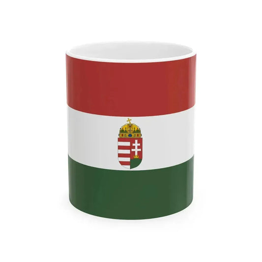Flag of Hungary 1995 proposal (Hungary) White Coffee Mug 11oz - Go Mug Yourself
