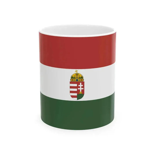 Flag of Hungary 2005 proposal (Hungary) White Coffee Mug 11oz - Go Mug Yourself