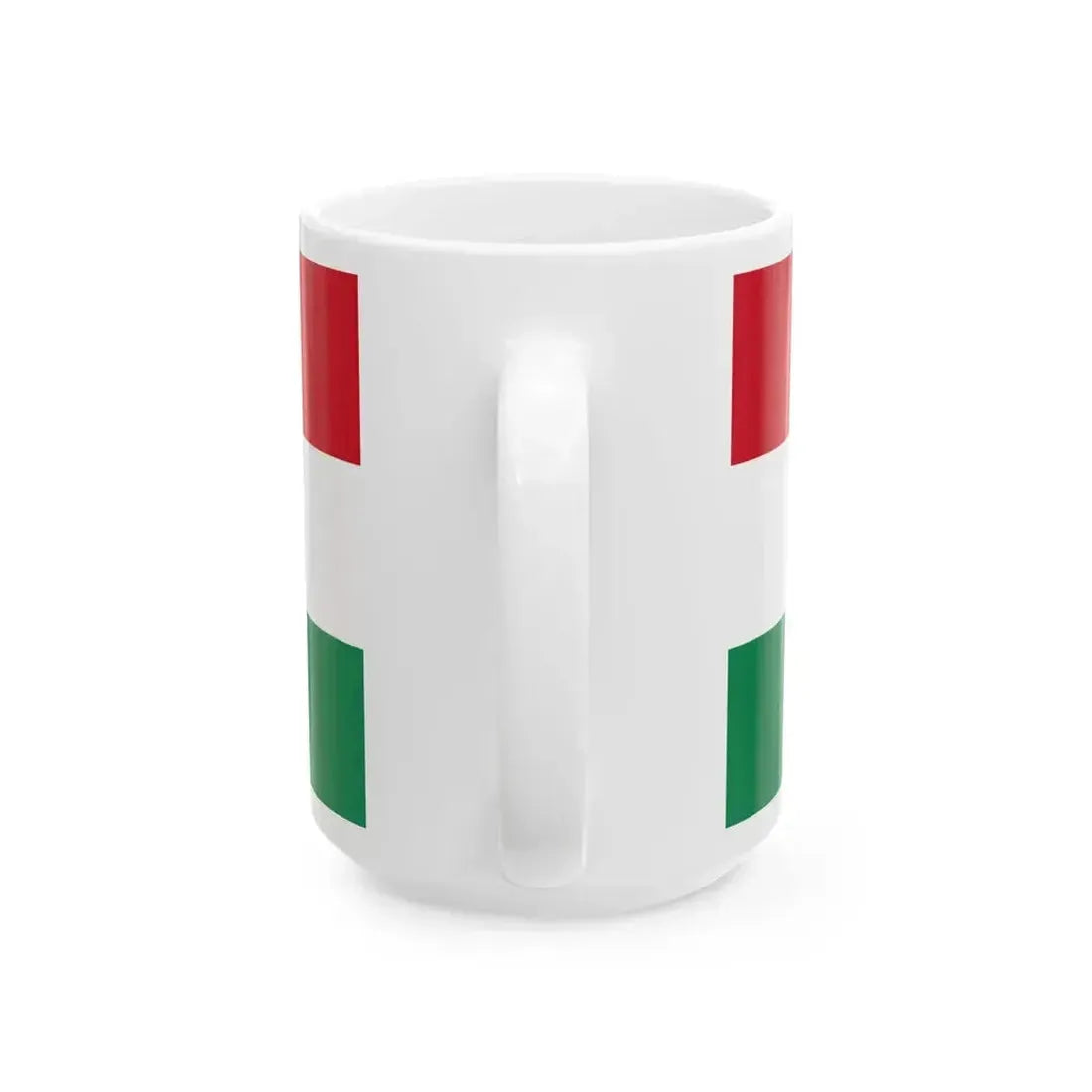 Flag of Hungary alternate (Hungary) White Coffee Mug - Go Mug Yourself