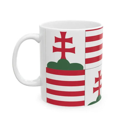 Flag of Hungary Battle of Baia 1467 (Hungary) White Coffee Mug - Go Mug Yourself