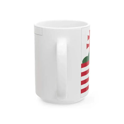 Flag of Hungary Battle of Baia 1467 (Hungary) White Coffee Mug - Go Mug Yourself