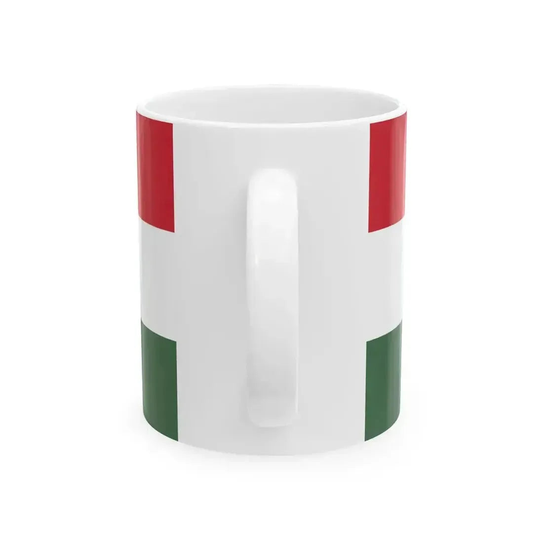 Flag of Hungary (Hungary) White Coffee Mug - Go Mug Yourself