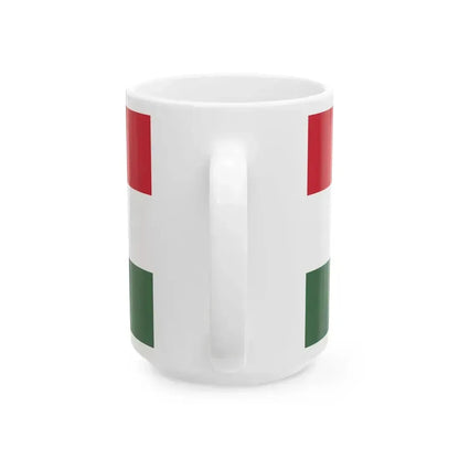 Flag of Hungary (Hungary) White Coffee Mug - Go Mug Yourself