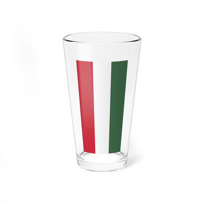Flag of Hungary vertical (Hungary) Pint Glass 16oz 16oz - Go Mug Yourself