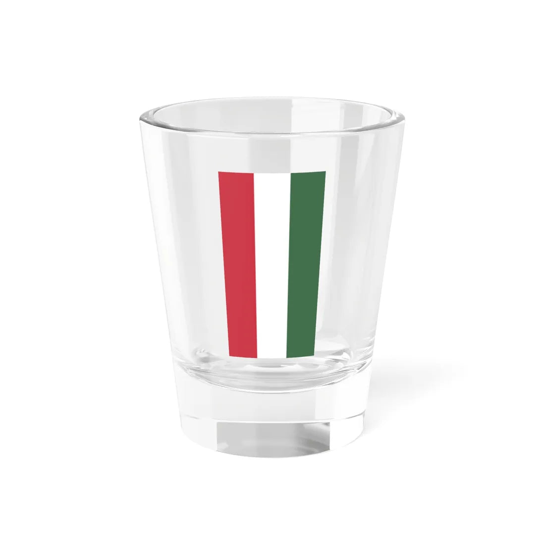 Flag of Hungary vertical (Hungary) Shot Glass 1.5oz 1.5oz - Go Mug Yourself