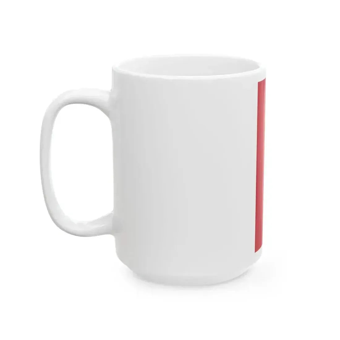 Flag of Hungary vertical (Hungary) White Coffee Mug - Go Mug Yourself