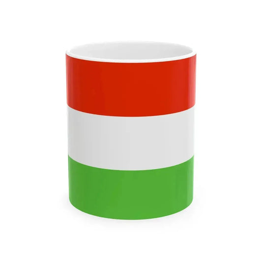 Flag of Hungary WFB 2000 (Hungary) White Coffee Mug 11oz - Go Mug Yourself