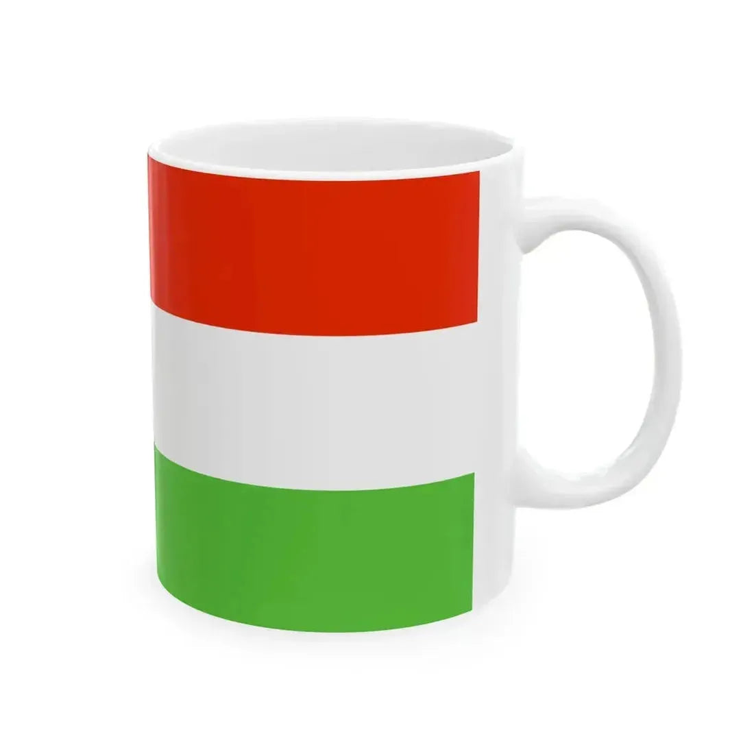 Flag of Hungary WFB 2000 (Hungary) White Coffee Mug - Go Mug Yourself