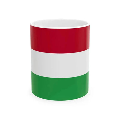 Flag of Hungary WFB 2004 (Hungary) White Coffee Mug 11oz - Go Mug Yourself