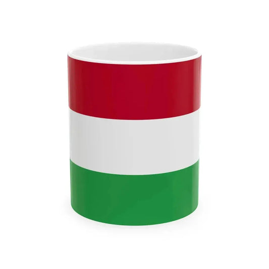 Flag of Hungary WFB 2004 (Hungary) White Coffee Mug 11oz - Go Mug Yourself
