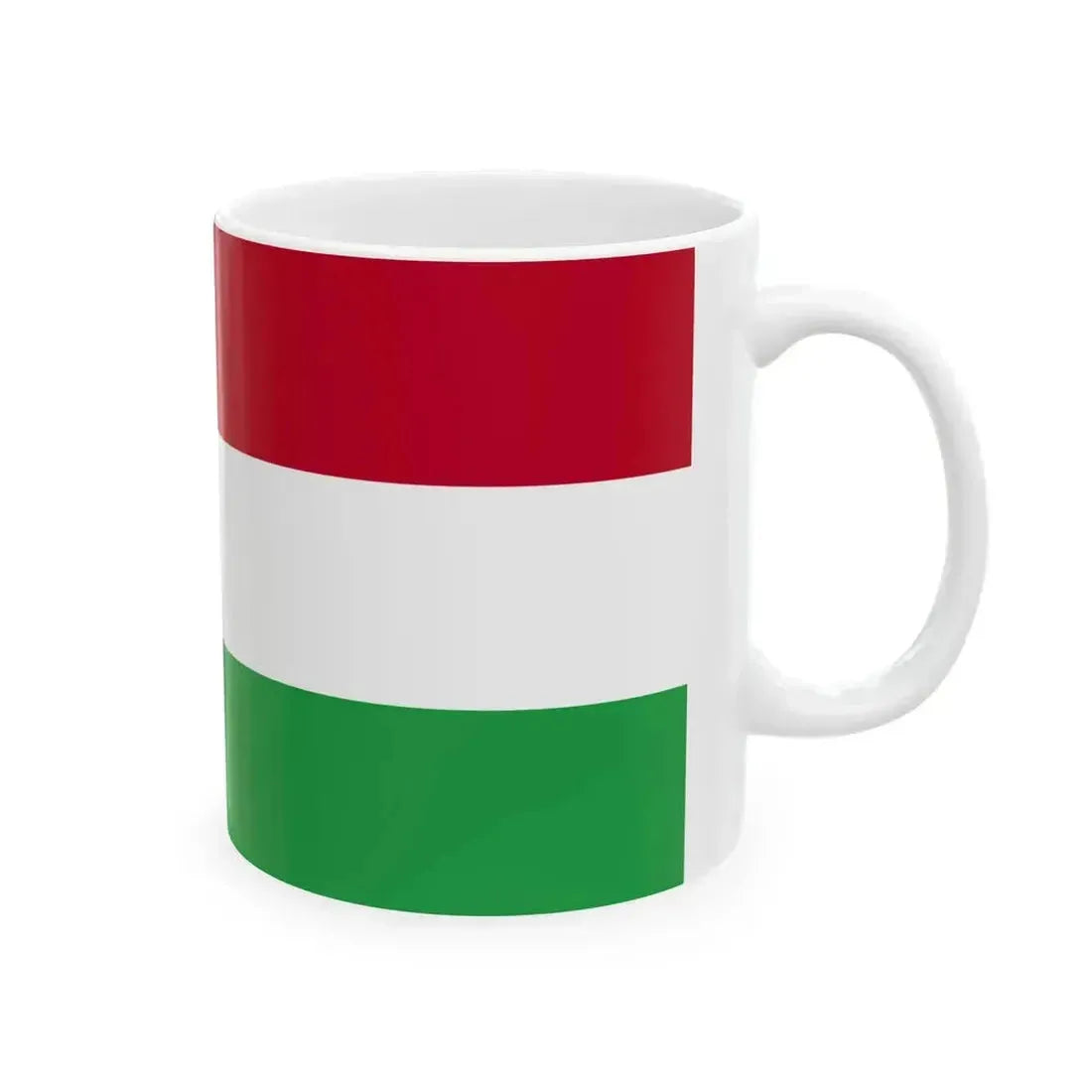 Flag of Hungary WFB 2004 (Hungary) White Coffee Mug - Go Mug Yourself