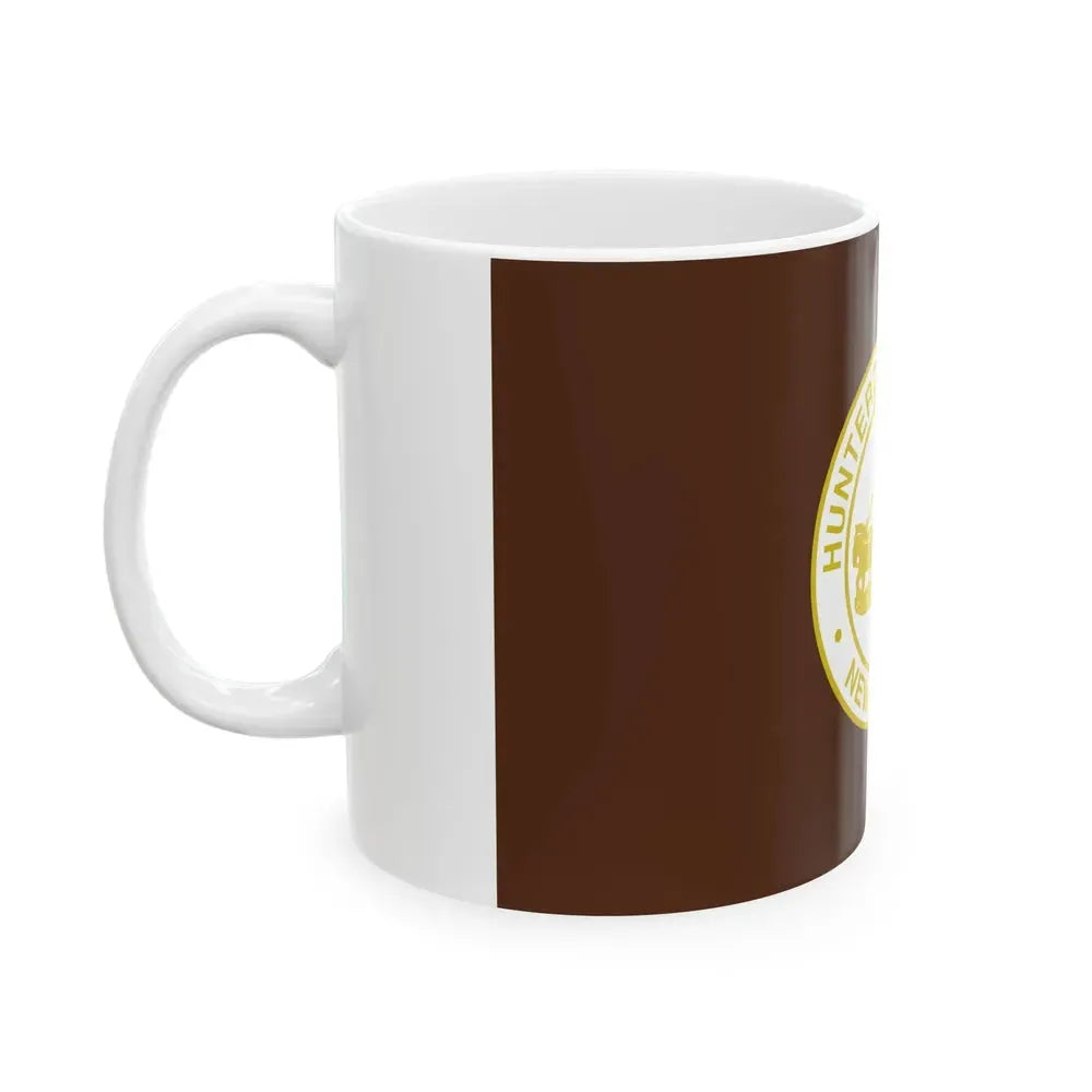 Flag of Hunterdon County New Jersey (United States) White Coffee Mug - Go Mug Yourself