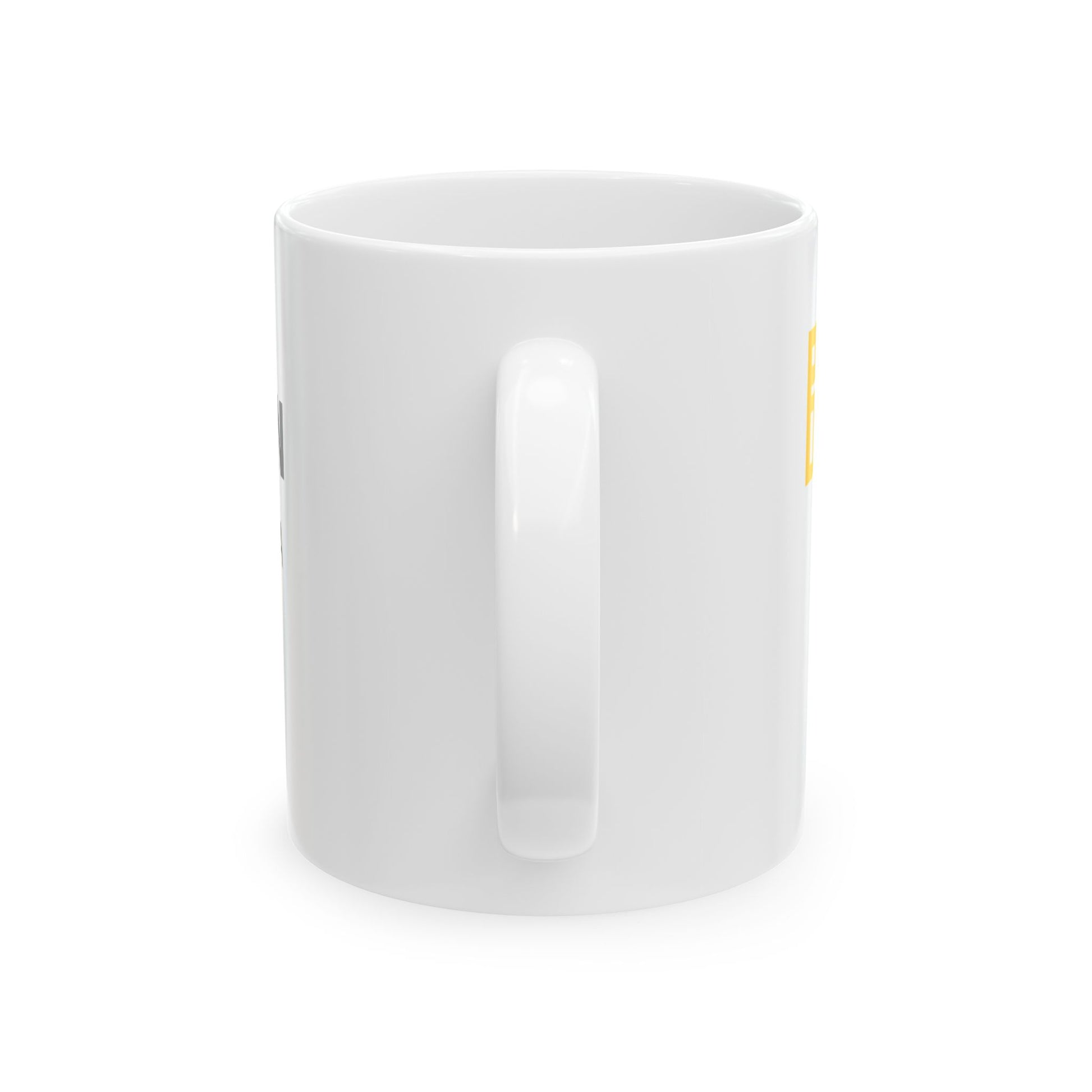 Flag of Huntington West Virginia Until 2004 (United States) White Coffee Mug-Go Mug Yourself