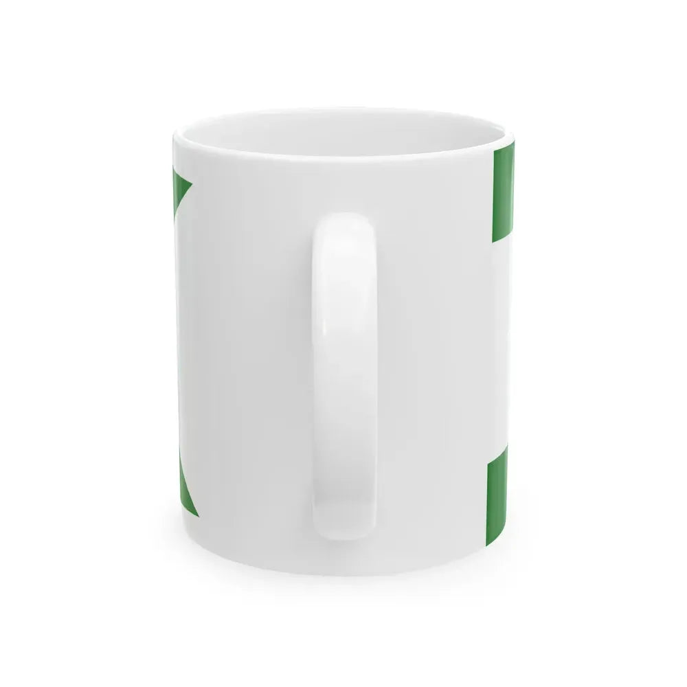 Flag of Huron County Ohio (United States) White Coffee Mug - Go Mug Yourself