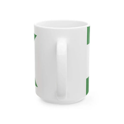 Flag of Huron County Ohio (United States) White Coffee Mug - Go Mug Yourself