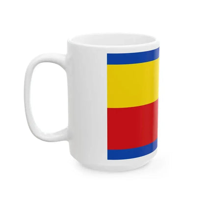 Flag of Huy (Belgium) White Coffee Mug - Go Mug Yourself