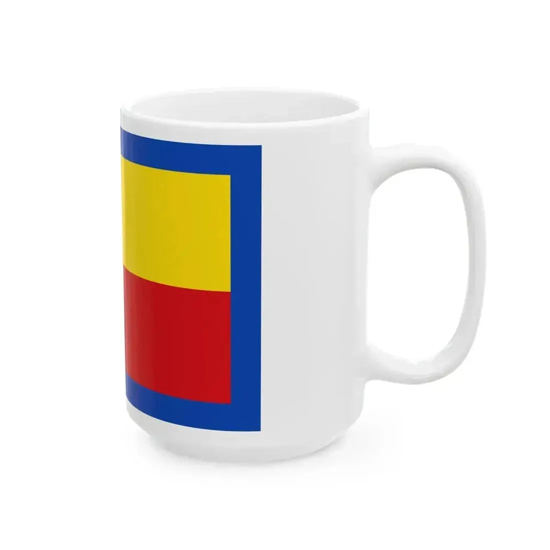 Flag of Huy (Belgium) White Coffee Mug - Go Mug Yourself