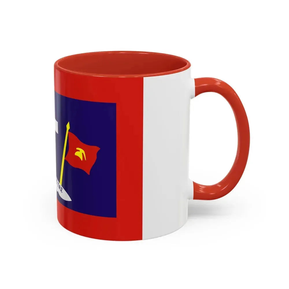 Flag of Hydra Greece - Accent Coffee Mug - Go Mug Yourself