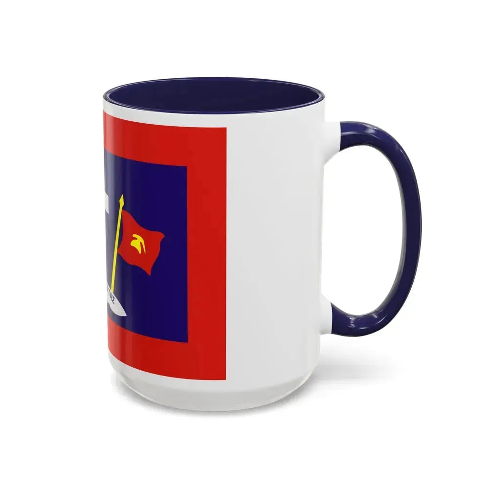 Flag of Hydra Greece - Accent Coffee Mug - Go Mug Yourself