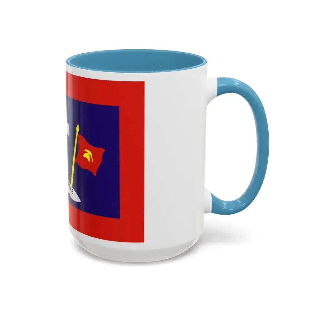 Flag of Hydra Greece - Accent Coffee Mug - Go Mug Yourself