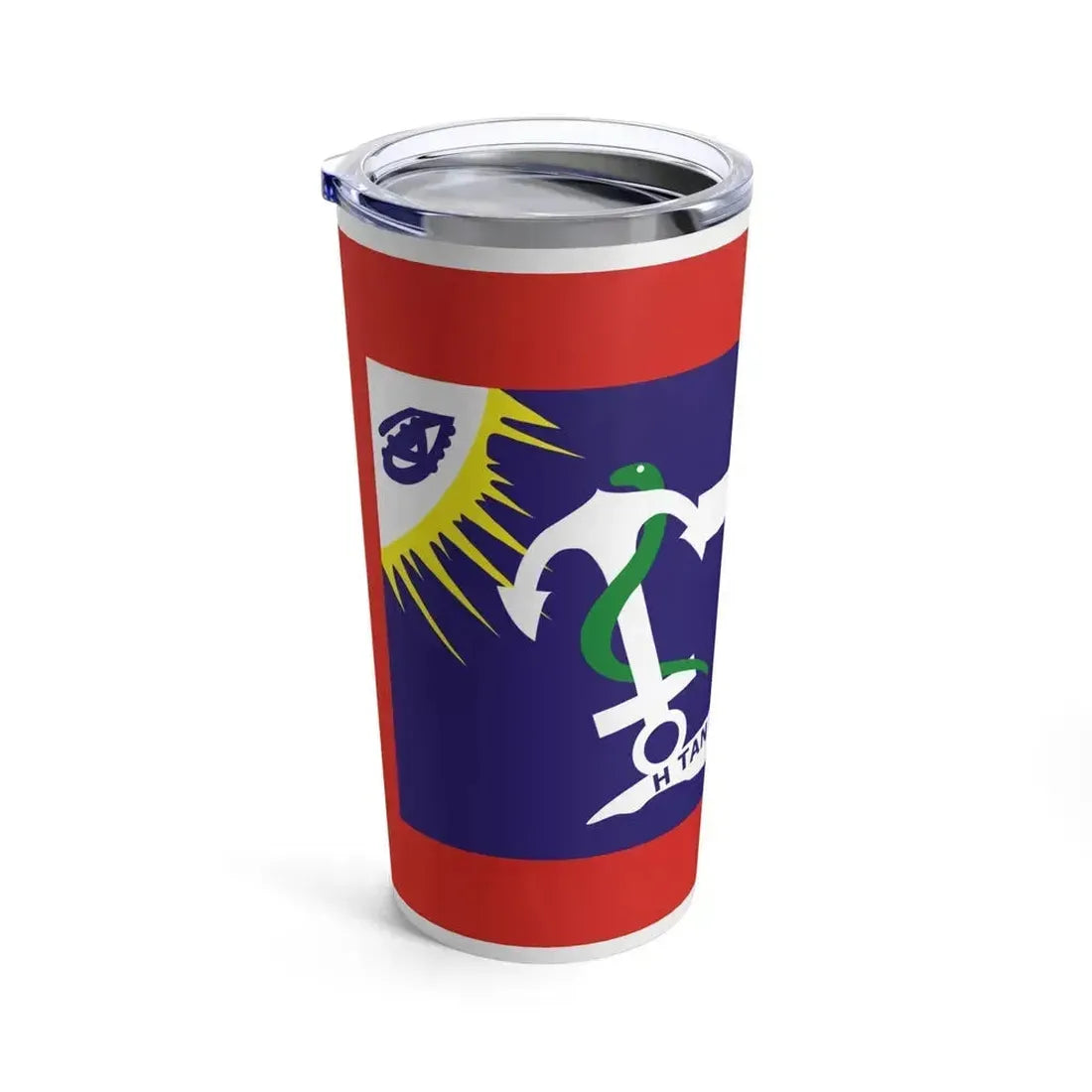 Flag of Hydra Greece - Tumbler 20oz - Go Mug Yourself