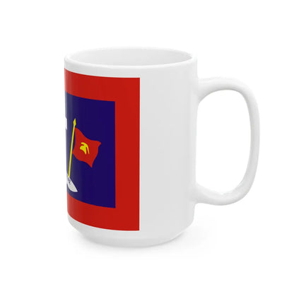 Flag of Hydra Greece - White Coffee Mug-Go Mug Yourself