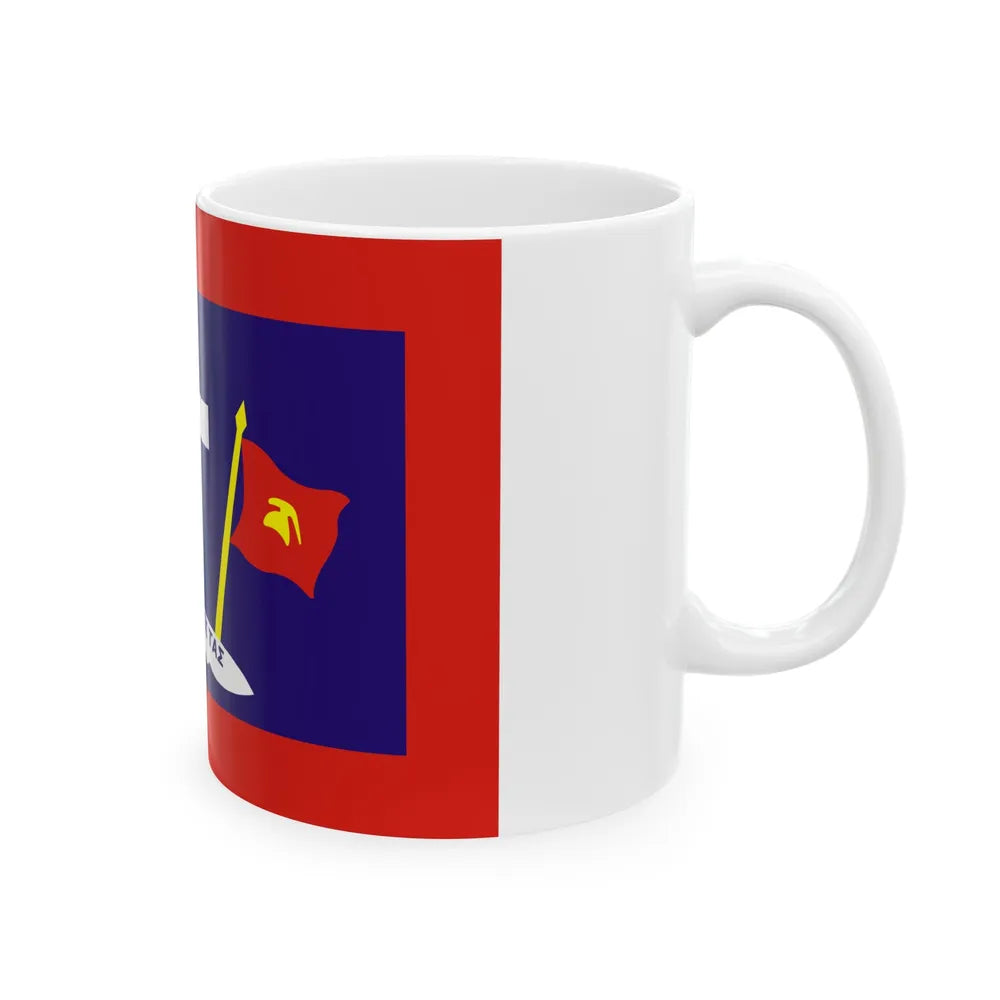 Flag of Hydra Greece - White Coffee Mug-Go Mug Yourself