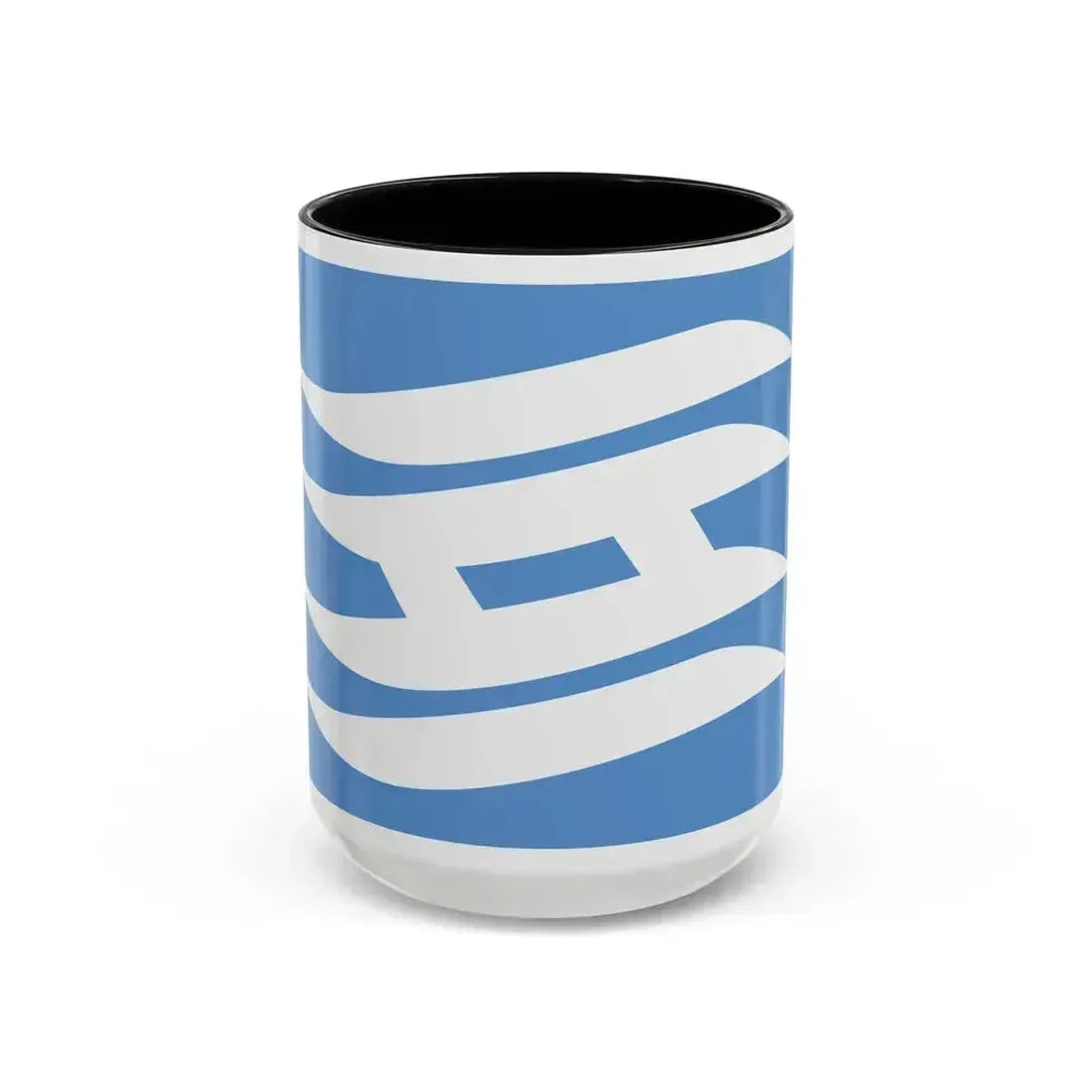 Flag of Hyogo Prefecture Japan - Accent Coffee Mug 15oz Black - Go Mug Yourself