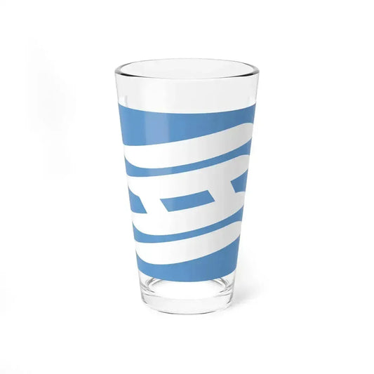 Flag of Hyogo Prefecture Japan - Pint Glass 16oz 16oz - Go Mug Yourself