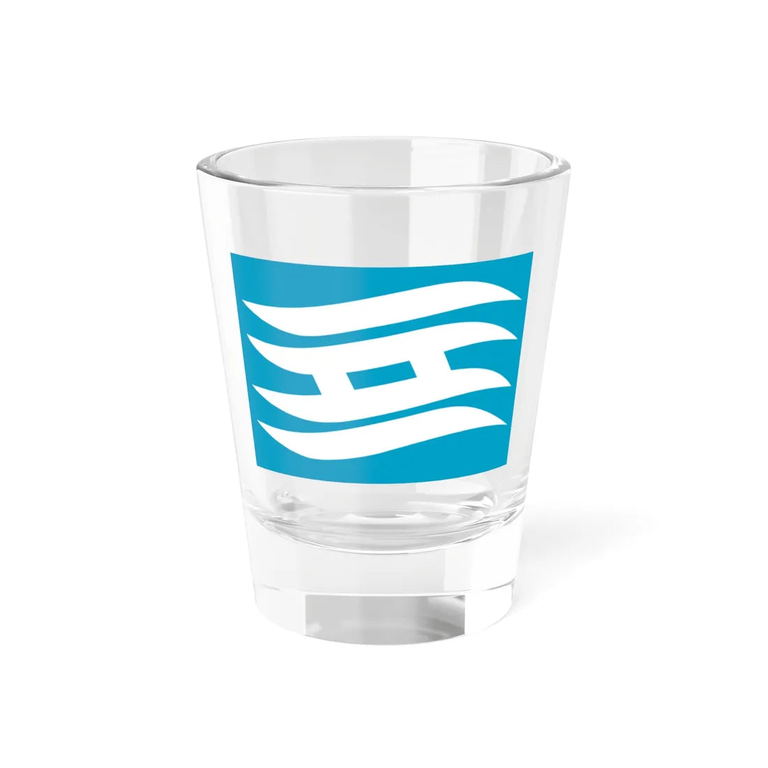 Flag of Hyogo Prefecture (Japan) Shot Glass 1.5oz 1.5oz - Go Mug Yourself