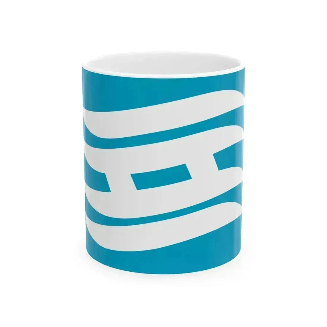 Flag of Hyogo Prefecture (Japan) White Coffee Mug 11oz - Go Mug Yourself