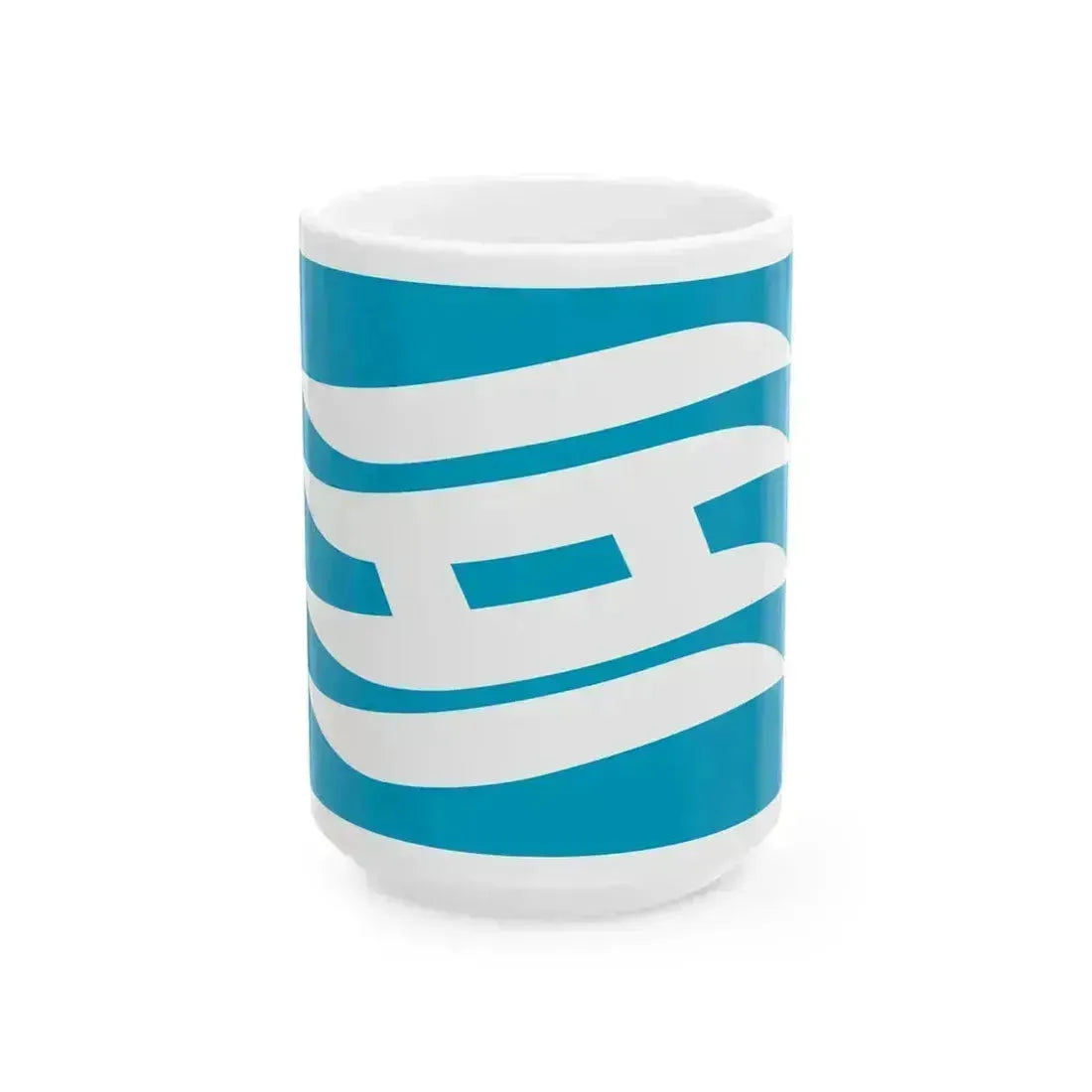 Flag of Hyogo Prefecture (Japan) White Coffee Mug 15oz - Go Mug Yourself